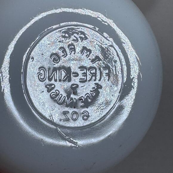 Anchor Hocking Fire King Prime Rose Custard Cups / Bowls Set of 7 Excellent Cond - Picture 6 of 9